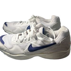 NWOB Nike Men’s Blue White Athletic Sneakers Sz 12